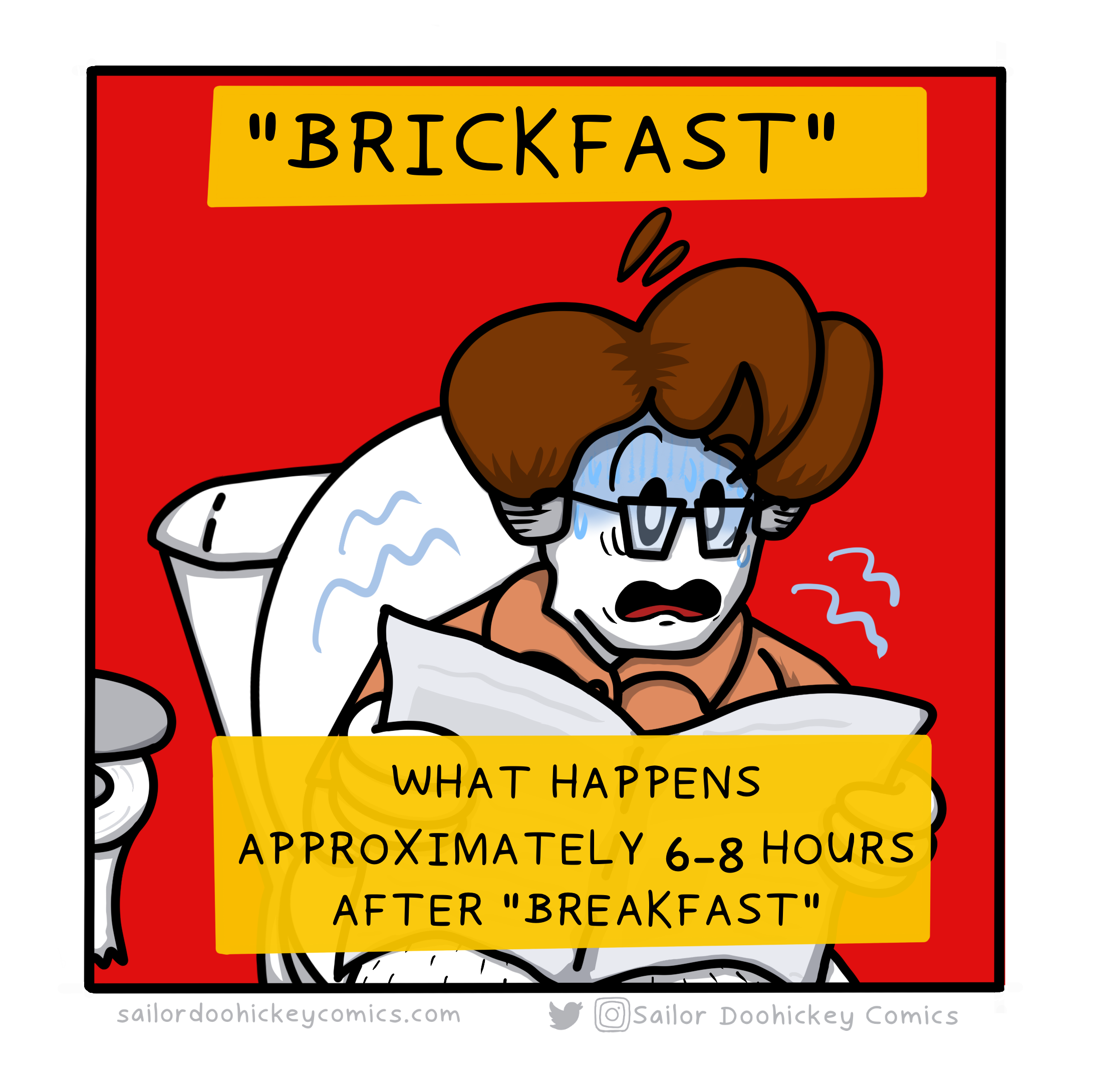 To be fair, there is nothing particularly 'fast' about 'brickfast.'