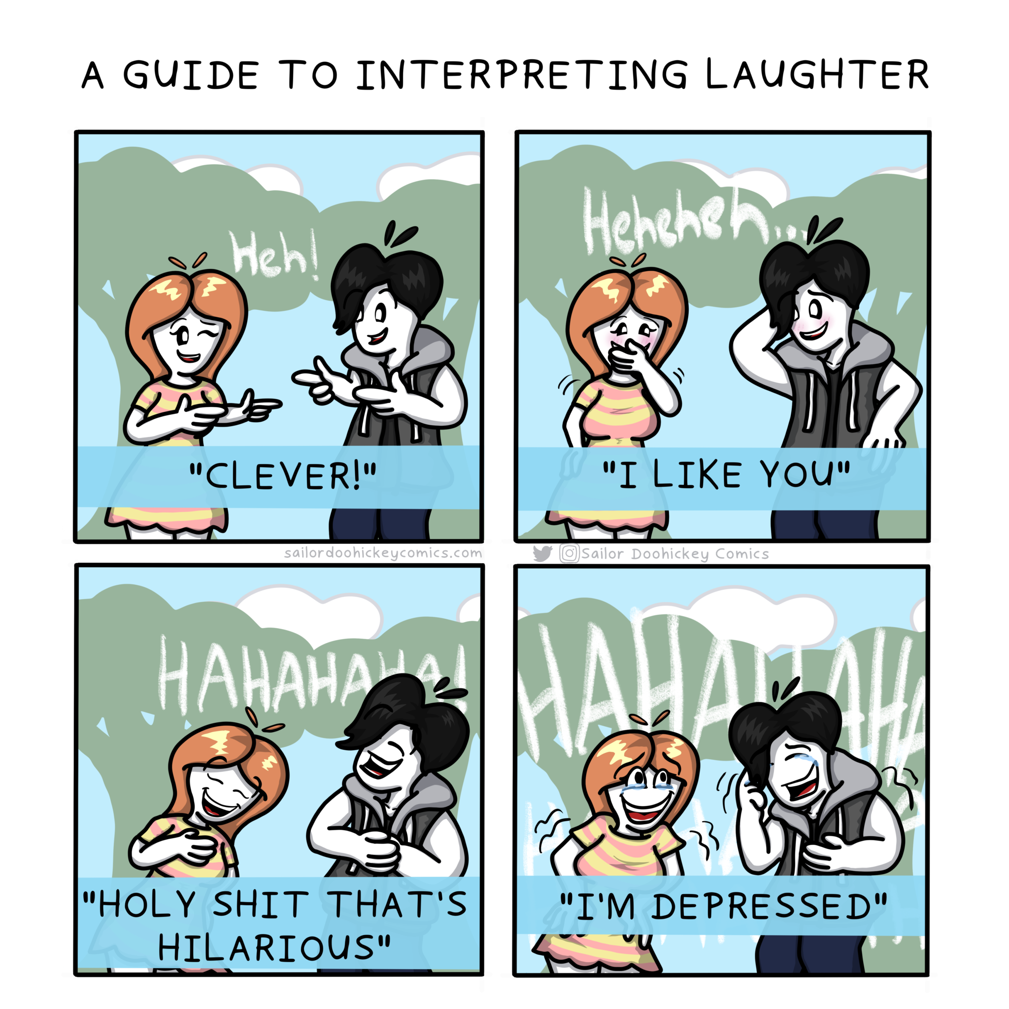 A Guide To Interpreting Laughter Sailor Doohickey Comics