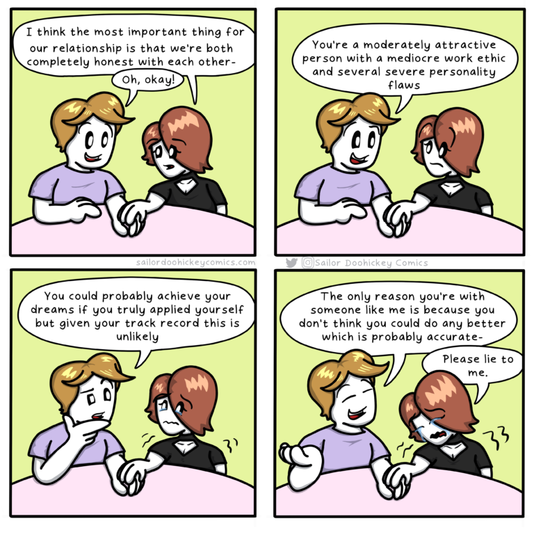 Honesty | Sailor Doohickey Comics