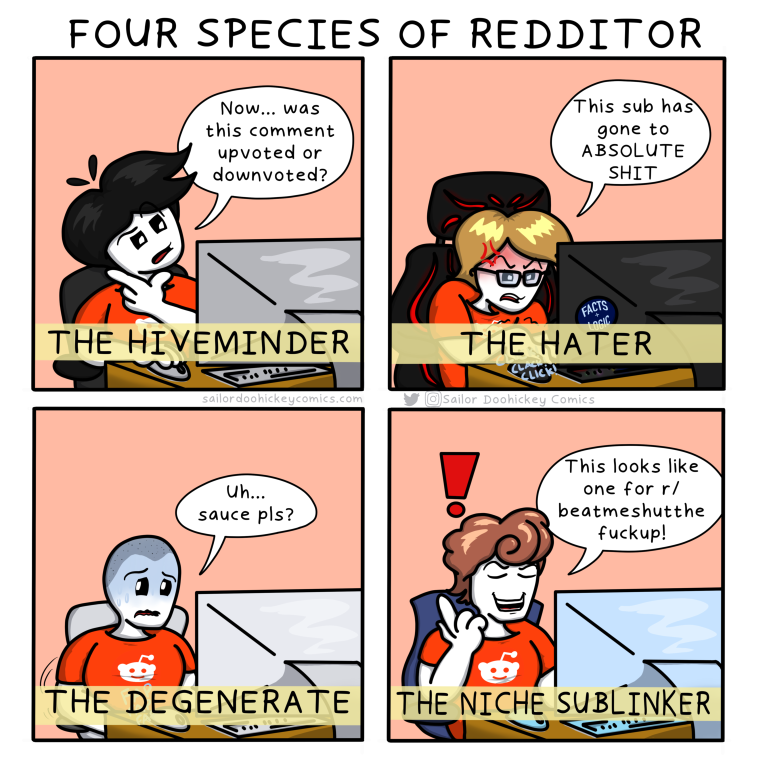 Species Of Redditor 